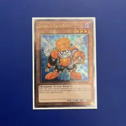 Yugioh 1x Junk Synchron - RA03-EN199 - Quarter Century Secret Rare - 1st Edition - Image 1