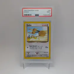 Doduo Base Set 48/102 PSA 9 MINT FRESH CERT Graded Pokemon Card 1999 WOTC - Image 1