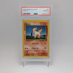 Ponyta Base Set 60/102 PSA 10 GEM MINT FRESH CERT Graded Pokemon Card 1999 WOTC - Image 1