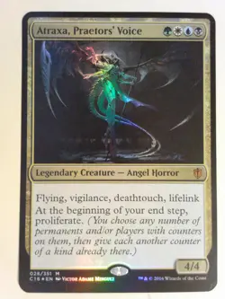 MTG - 1x Atraxa Praetor's Voice - Commander 2016 - Over Size Foil - VLP - Magic - Image 1