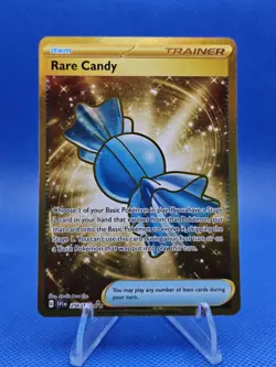 ðŸ”µ Pokemon TCG Scarlet & Violet Base Set RARE CANDY 256/198 Full Art Holo NM - Image 1