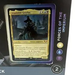 Magic The Gathering Warhammer 40K Commander Deck Forces of the Imperium - Image 4