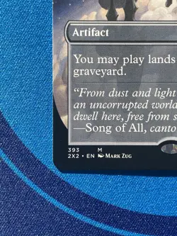 crucible of worlds borderless LP MTG - Image 15
