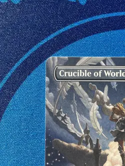 crucible of worlds borderless LP MTG - Image 2