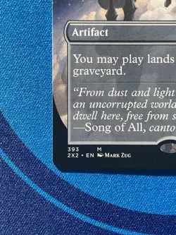 crucible of worlds borderless LP MTG - Image 5