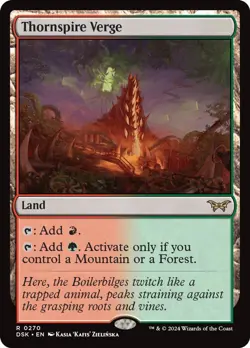 Duskmourn: House of Horror - Thornspire Verge - MTG - NM - Image 2