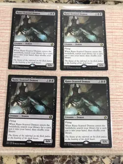 MTG 1X Rune-Scarred Demon Iconic Masters - PACK FRESH UNPLAYED - NM/mint - Image 11