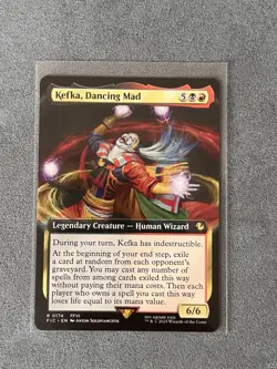 MTG - Kefka, Dancing Mad - Extended Art - Final Fantasy - FIC 0174 - Image 2