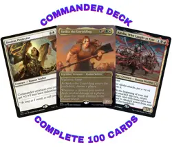 Saskia the Unyielding/Human Typal/Custom Commander/EDH Deck 100 Cards MTG - Image 1