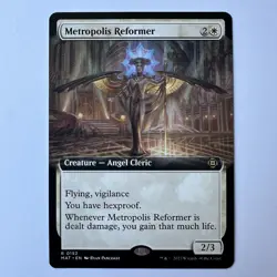 Metropolis Reformer Extended Art #0152 NM March of the Machine (MOM) MTG Rare - Image 3