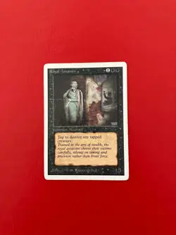 MTG Royal Assassin Unlimited #124 Poor Ungraded - Image 3
