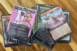 21 Cards -Magic the Gathering x Final Fantasy Rare, Showcase, Rarer Land & Token - Image 1
