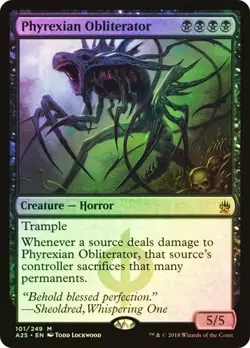 Phyrexian Obliterator*FOIL* - M25 - NM - Magic The Gathering - MTG - Image 1