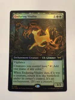Enduring Vitality (Extended Art) Duskmourn: House of Horror Foil - Image 1