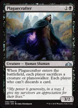 Plaguecrafter - Light Play MTG Guilds of Ravnica - Image 2