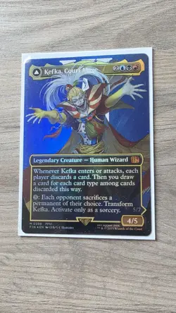 Kefka, Court Mage (Borderless) (0398) Final Fantasy Foil - Image 2