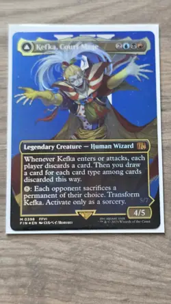 Kefka, Court Mage (Borderless) (0398) Final Fantasy Foil - Image 5