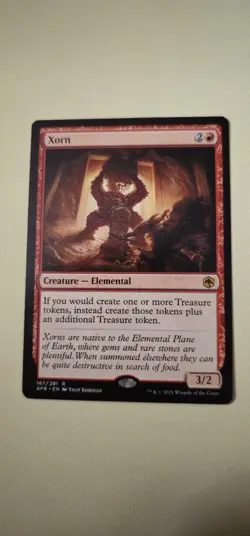 MTG English Xorn NM Normal Adventures in the Forgotten Realms - Image 2
