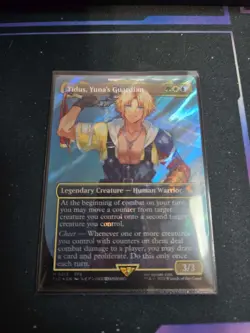 Magic the Gathering Final Fantasy: Tidus, Yuna's Guardian (SURGE FOIL) - Image 1