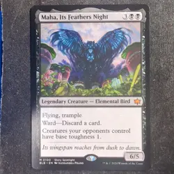 Maha, Its Feathers Night - Bloomburrow (MTG) - Image 1