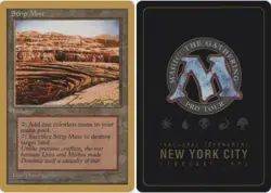 Strip Mine - Leon Lindback - 1996 ~ Lightly Played Pro Tour D MTG Magic Ultimate - Image 2