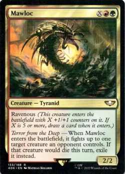 MTG Mawloc (133) | NM | Universes Beyond: Warhammer 40,000 (40K) - Image 1