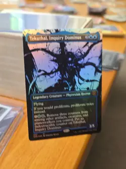 MTG Tekuthal, Inquiry Dominus (431/493) Phyrexia All Will Be One LP FOIL - Image 2