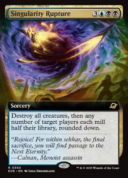 Singularity Rupture X1 EXTENDED ART FOIL-NM/M- Edge of Eternities - Image 2