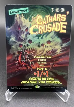 Cathars' Crusade (Showcase, Foil, #483, NM) Innistrad Remastered (INR), MTG - Image 3