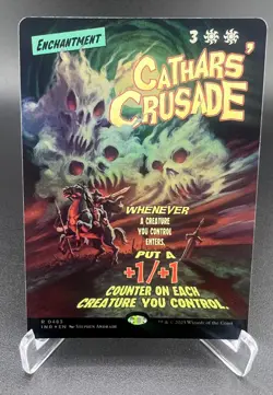 Cathars' Crusade (Showcase, Foil, #483, NM) Innistrad Remastered (INR), MTG - Image 6