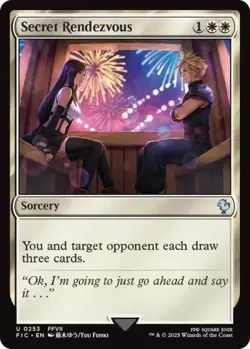 Secret Rendezvous (0253) (Surge Foil) -Foil Light Play MTG - Image 2