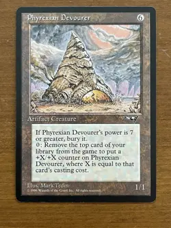 MTG Phyrexian Devourer Alliances Regular Rare LP - Image 1