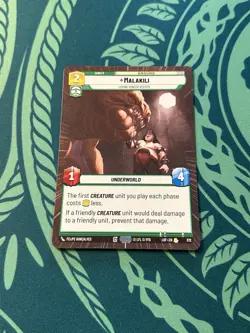 Malakili 372 Hyperspace NON Foil Legends Of The Force LOF Star Wars Unlimited - Image 3