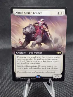 MTG - Ainok Strike Leader (Extended Art) - Commander: Tarkir: Dragonstorm - Image 1