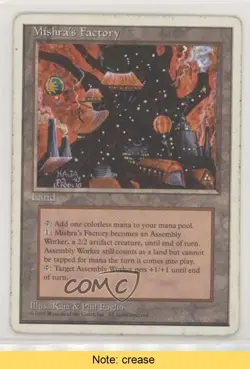 Mishra's Factory Magic: 4th Edition #_MIFA 1995 READ 2p6 - Image 4