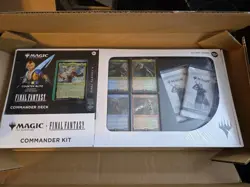 Magic The Gathering x Final Fantasy X -Commander Kit – Sealed Costco-Tidus, Yuna - Image 1