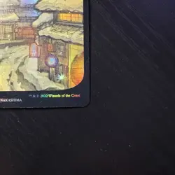 Mountain Land Foil Full Art MTG Kamigawa: Neon Dynasty #300 MP - Image 12