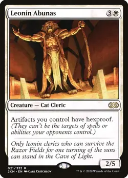 MTG Leonin Abunas ** Double Masters ** English (NM) - Image 1