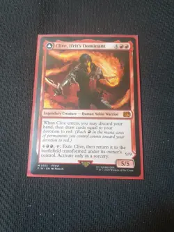 MTG Final Fantasy Clive Ifrits Dominant Non Foil M 0133 NM - Image 1