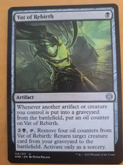 Vat of Rebirth, Phyrexia: All Will Be One, MTG - Image 3