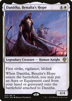 MTG Danitha, Benalia's Hope ** Dominaria United ** English (NM) - Image 2