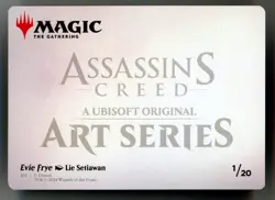 Evie Frye Art Card (Gold-Stamped Signature) - Art Series: Universes Beyond #1 - Image 2