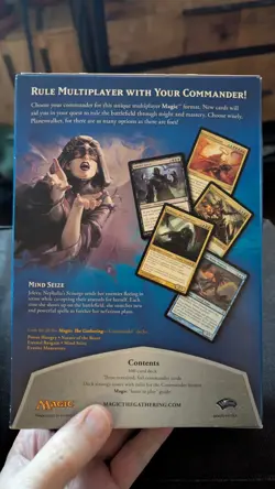 1x Mind Seize Deck Commander 2013 Includes True-Name Nemesis Factory Sealed x1 - Image 4