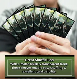 Squirrel General Card Game Sleeves - 100 Pack - Compatible with MTG and...  - Image 2