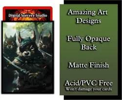 Squirrel General Card Game Sleeves - 100 Pack - Compatible with MTG and...  - Image 3