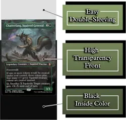Squirrel General Card Game Sleeves - 100 Pack - Compatible with MTG and...  - Image 5