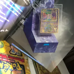 VINTAGE POKEMON ANCIENT MEW CARD & JAPANESE LUGIA MOVIE PROGRAM MINT RARE - Image 12