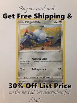 Magnemite 105/189 Astral Radiance [Steel Pokemon, Basic] - Image 1