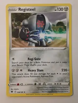 Registeel 108/189 Astral Radiance [Steel Pokemon, Basic] - Image 2