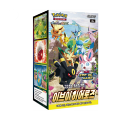 Pokemon Card Game Sword & Shield  Eevee Heroes Booster Box 30Pack / Korean - Image 1